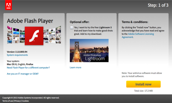 Flash Player Adobe For Mac